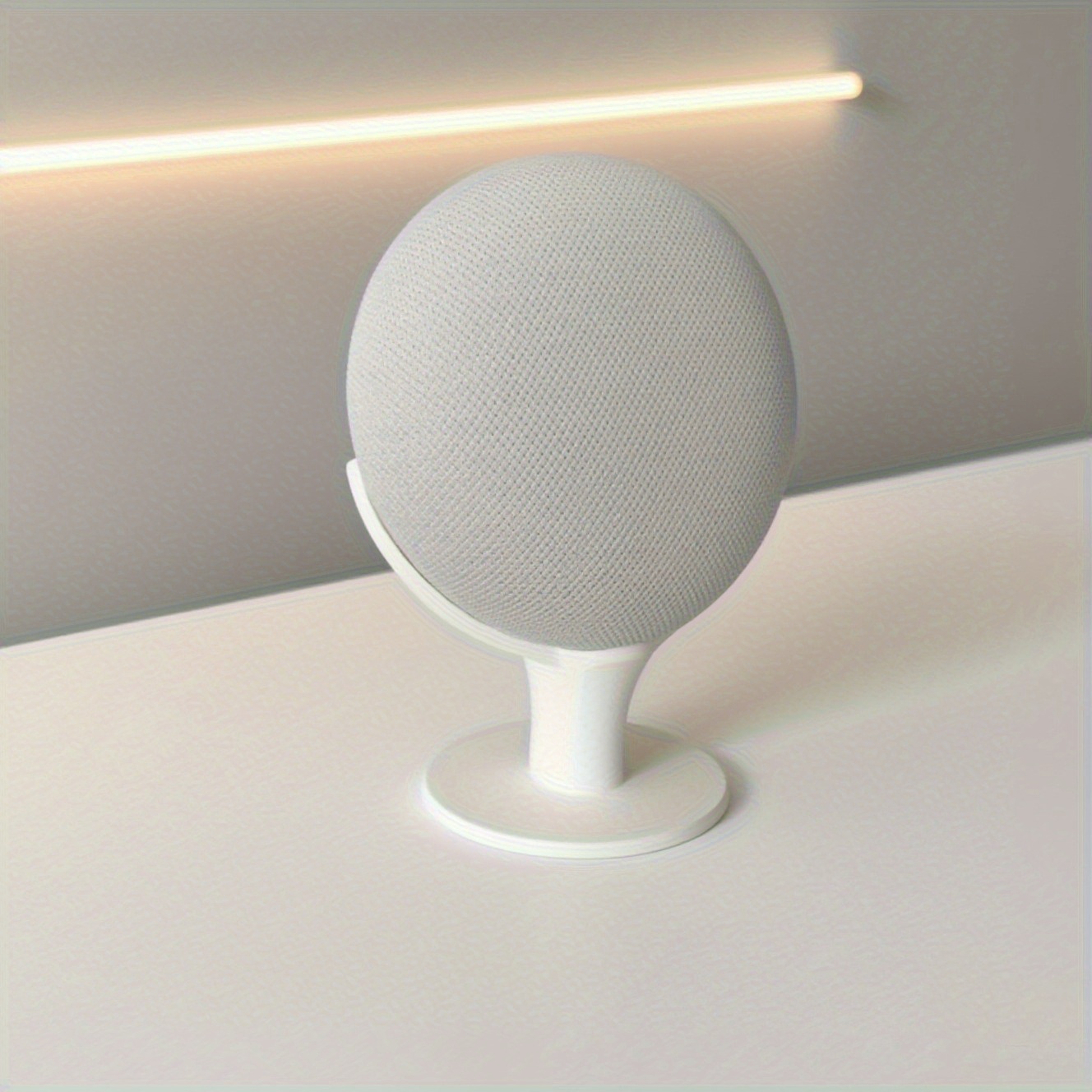 Google Speaker Nest Audio - ขาตั้งลำโพงอัจฉริยะ ชั้นวางของตกแต่งสำหรับวางบนโต๊ะในบ้าน สำหรับ Google Nest Home