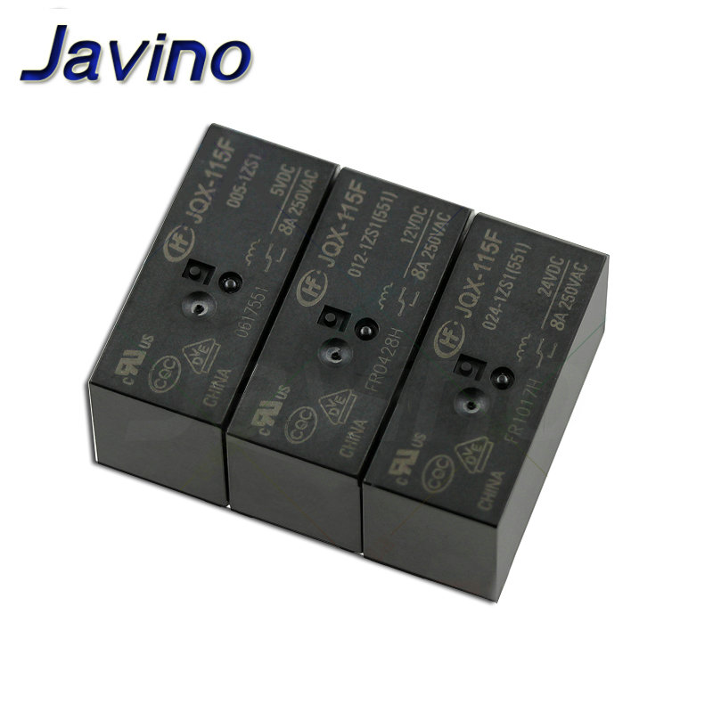 Shelly Relay Module - 1ชิ้นรีเลย์012-2ZS4 JQX-115F 024-2ZS4 HF115F-012-2ZS4-12VDC 250VAC HF115F