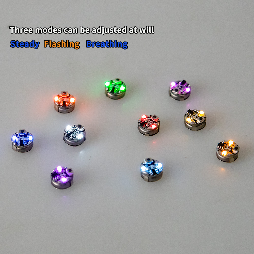 Diy Automation Projects - 1PCS Mini Super ความสว่างปุ่มควบคุมโคมไฟคู่ไฟสามโหมด DIY Micro