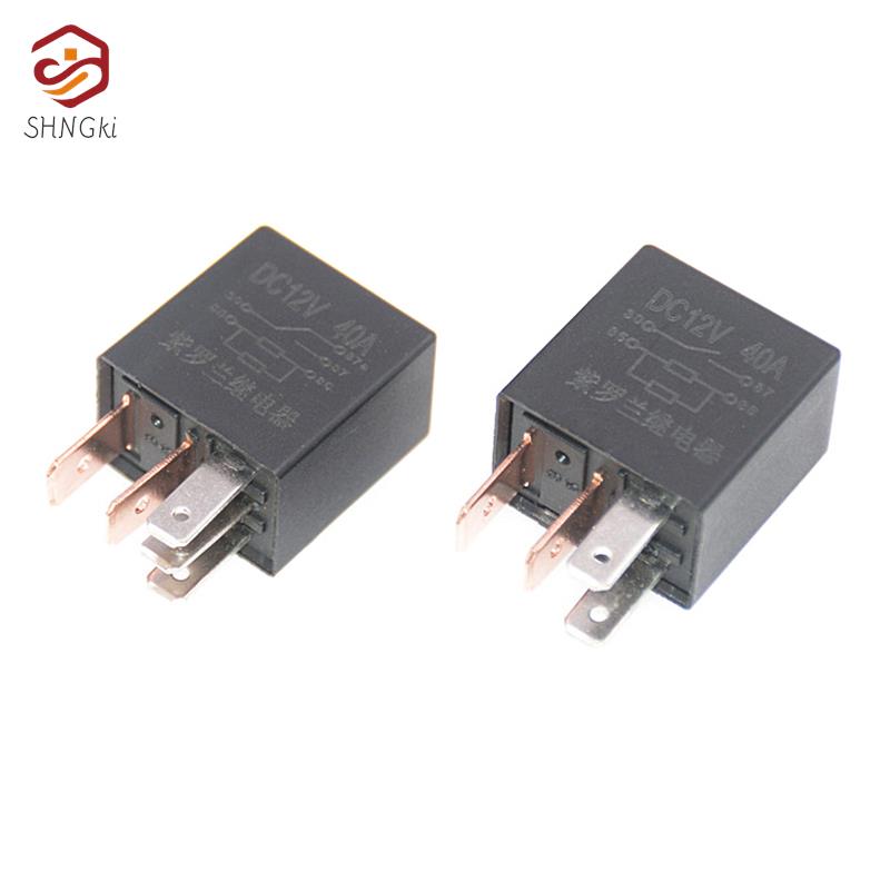 Shelly Relay Module - รีเลย์รถ DC 12V จัดอันดับ40A 1ชิ้น1NC 1NO