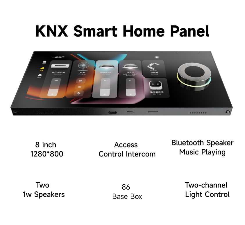 หน้าจอสัมผัสขนาด 8 นิ้ว IPS 12 - Home Automation System Design บทวิจารณ์และราคา