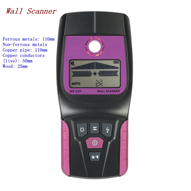 WS120สแกนเนอร์ผนังสติกเกอร์ติด - Water Leak Detector Wired บทวิจารณ์และราคา