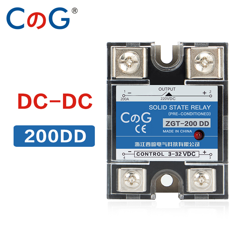 CG SSR-200DD 200A 220V 380V 60 - Shelly Relay Module บทวิจารณ์และราคา